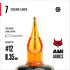 CAM x AMI JAMES Cartridges - Round Liners - #12 (0.35mm) - 20/Box