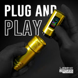 Legend Limitless Wireless Tattoo Pen Machine - Black (Full Set)