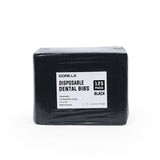 Black Disposable Lap Cloths / Dental Bibs 13" x 18" (500/Case) - Gorilla